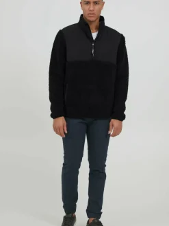 11 Project Sweatshirts & Sweatjacken<Herren Teddypullover - PRPiet schwarz uni