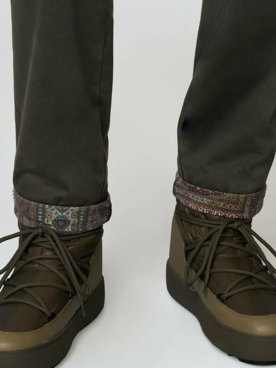 MEYER Hosen<Herren Thermo Chino - Chicago grau uni