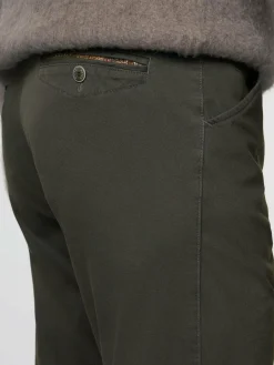 MEYER Hosen<Herren Thermo Chino - Chicago grau uni