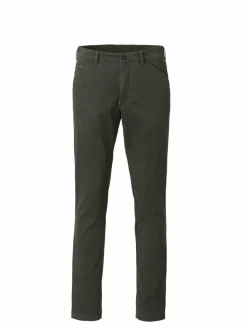 MEYER Hosen<Herren Thermo Chino - Chicago grau uni
