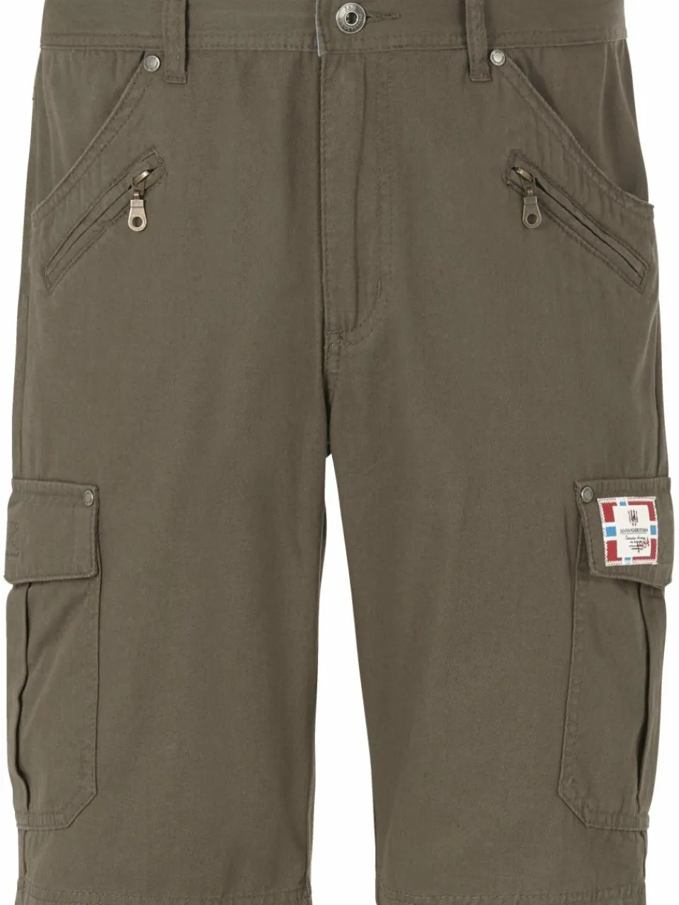 Herren Jan Vanderstorm Hosen>Herren Tiefbundbermuda - HEIMERAM