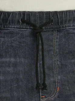 Jan Vanderstorm Jeans<Herren Tiefbundbermuda - LAMBRIT grau uni