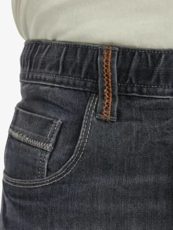 Jan Vanderstorm Jeans<Herren Tiefbundbermuda - LAMBRIT grau uni