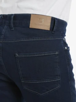 Jan Vanderstorm Jeans<Herren Tiefbundjeans - JOEL blau uni