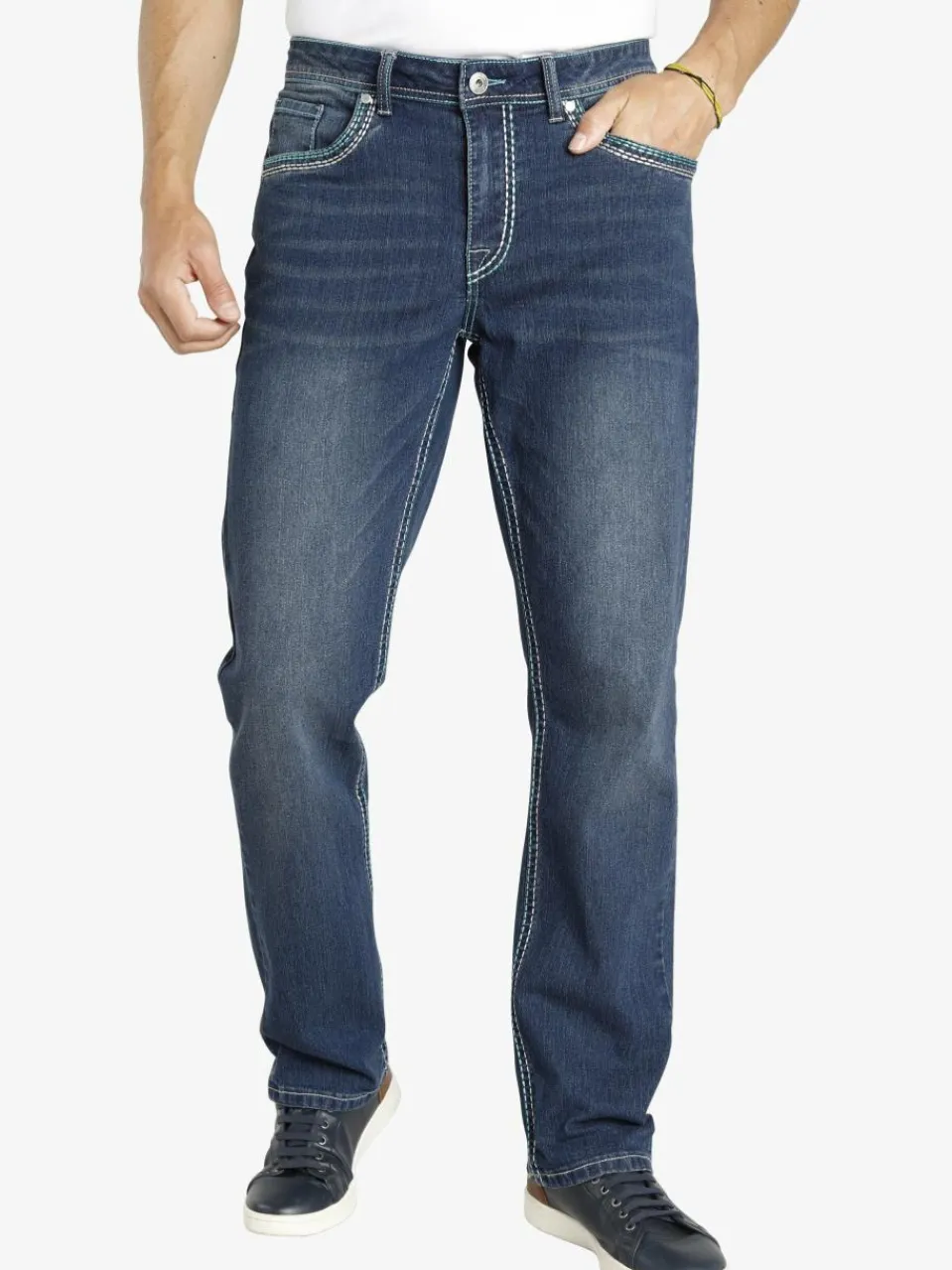 Herren Jan Vanderstorm Jeans>Herren Tiefbundjeans - MORTEN