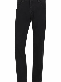 Jan Vanderstorm Jeans<Herren Tiefbundjeans - OKKO schwarz uni