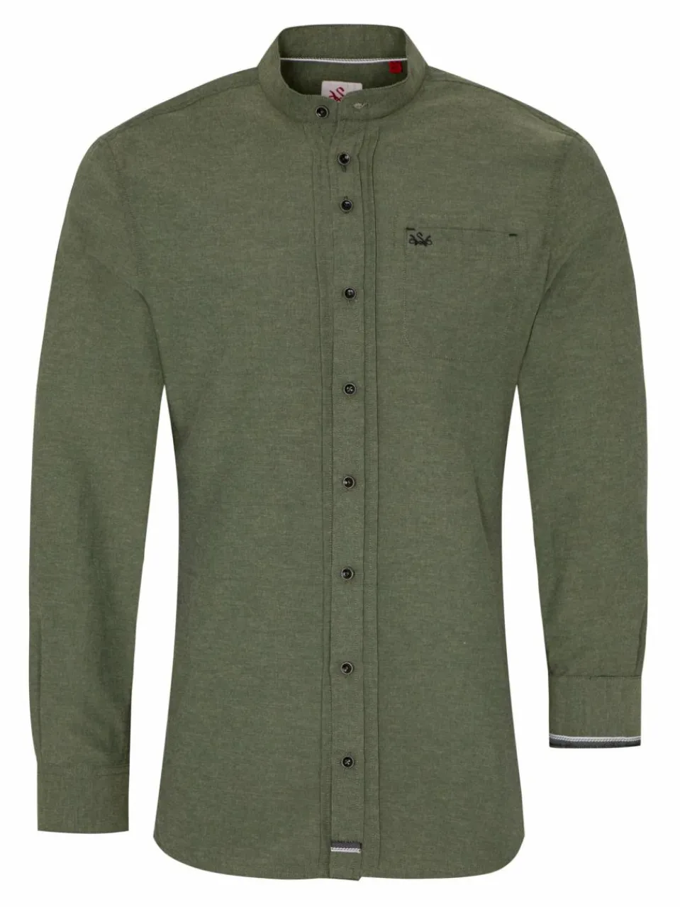 Spieth & Wenksy Hemden<Herren Trachtenhemd - Frisco oliv uni