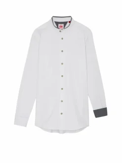 Spieth & Wenksy Hemden<Herren Trachtenhemden - Bauzing schwarz uni