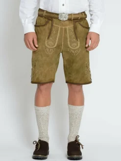 JCC Hosen<Herren Trachtenhose gelb uni