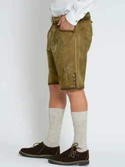 JCC Hosen<Herren Trachtenhose gelb uni