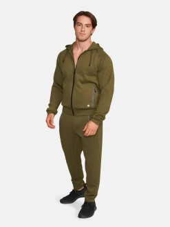 Gold's Gym Hosen<Herren Trainingshose oliv uni