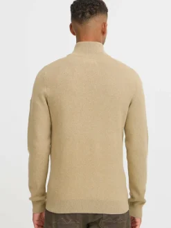 BLEND Pullover & Strickjacken<Herren Trainingsjacke - BHMFINDUS beige uni