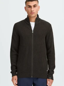 Solid Pullover & Strickjacken<Herren Trainingsjacke - SDARNO schwarz uni