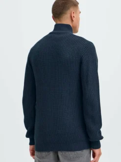 Solid Pullover & Strickjacken<Herren Trainingsjacke - SDARNO blau uni