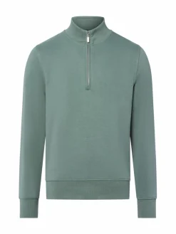 Nils Sundström Sweatshirts & Sweatjacken<Herren Troyer tanne uni