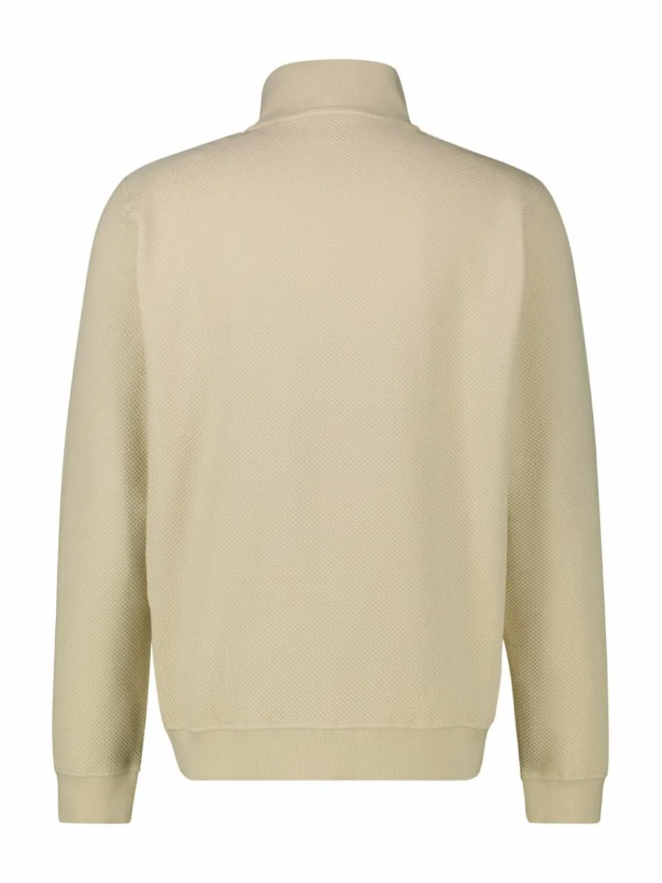 LERROS Sweatshirts & Sweatjacken<Herren Troyer weiß uni