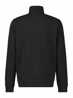 LERROS Sweatshirts & Sweatjacken<Herren Troyer schwarz uni