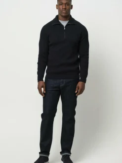 Profuomo Pullover & Strickjacken<Herren Troyer marine uni