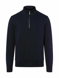 Nils Sundström Sweatshirts & Sweatjacken<Herren Troyer marine uni