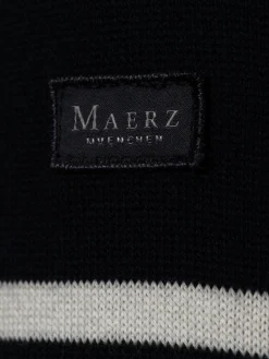 MAERZ Pullover & Strickjacken<Herren Troyer marine gestreift