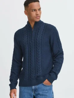 Herren BLEND Pullover & Strickjacken>Herren Troyer - BHBASIM