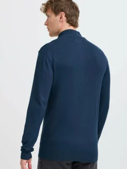 BLEND Sweatshirts & Sweatjacken<Herren Troyer - BHWebex blau meliert