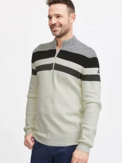Herren FQ1924 Pullover & Strickjacken>Herren Troyer - FQKyle