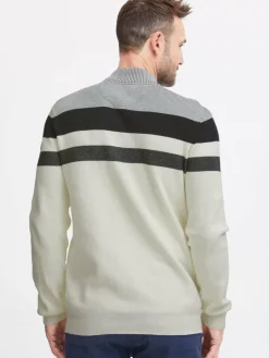 Herren FQ1924 Pullover & Strickjacken>Herren Troyer - FQKyle