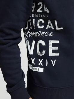 FQ1924 Pullover & Strickjacken<Herren Troyer - FQWilliam blau uni