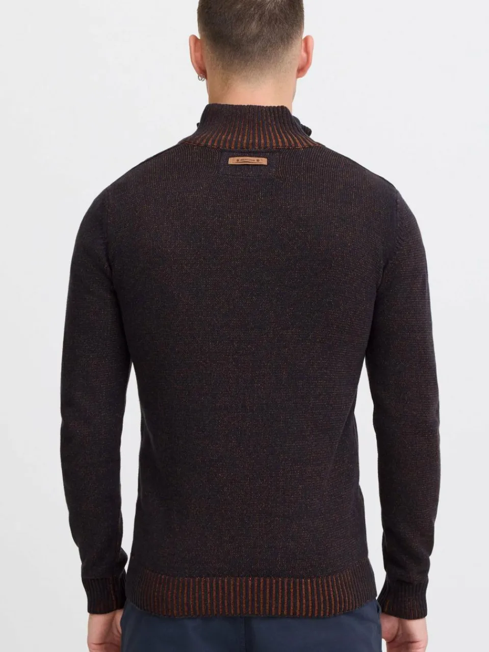 Indicode Pullover & Strickjacken<Herren Troyer - IDNathen marine uni