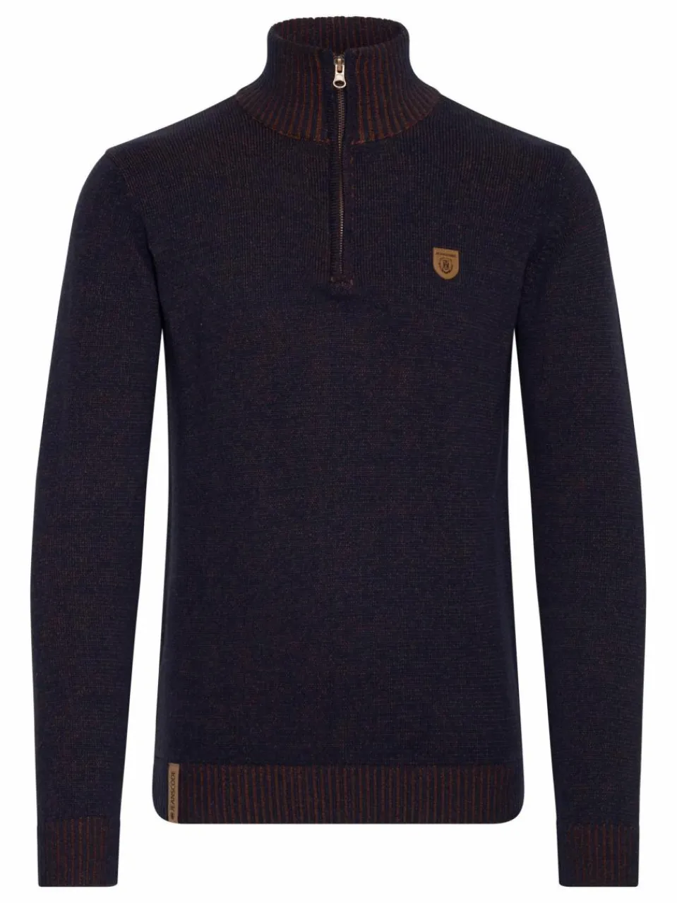 Indicode Pullover & Strickjacken<Herren Troyer - IDNathen marine uni