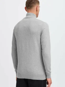 Solid Pullover & Strickjacken<Herren Troyer - SDAKANVIS grau uni