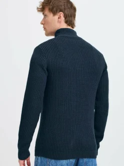Herren Solid Pullover & Strickjacken>Herren Troyer - SDARIAN