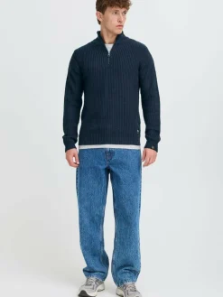Herren Solid Pullover & Strickjacken><noscript><img width=