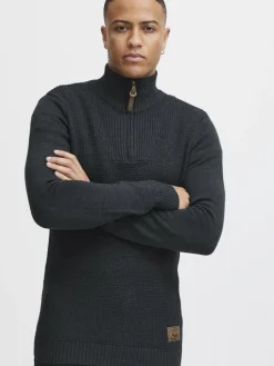 Herren Solid Pullover & Strickjacken>Herren Troyer - SDTommy