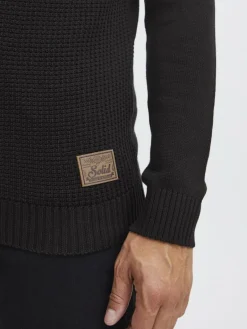 Herren Solid Pullover & Strickjacken><noscript><img width=