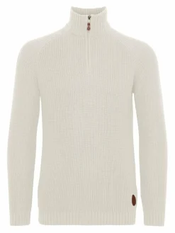 Solid Pullover & Strickjacken<Herren Troyer - SDXenox beige uni