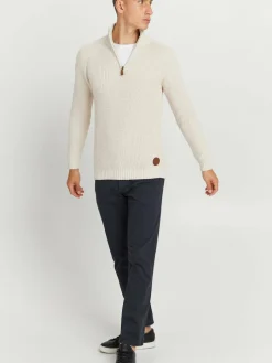 Solid Pullover & Strickjacken<Herren Troyer - SDXenox beige uni