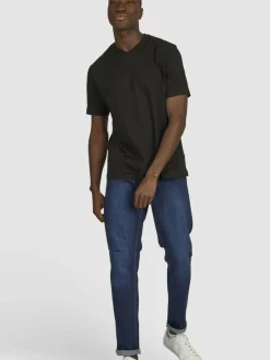 Daniel Hechter Shirts<Herren T-Shirt schwarz uni