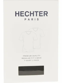 Daniel Hechter Shirts<Herren T-Shirt schwarz uni