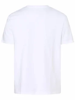 Marc O'Polo Shirts<Herren T-Shirt weiß bedruckt