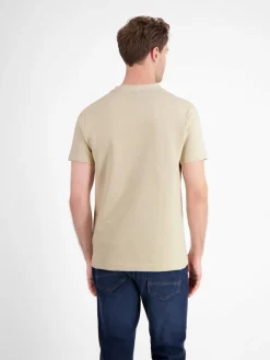 LERROS Shirts<Herren T-Shirt weiß uni