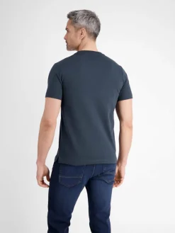 LERROS Shirts<Herren T-Shirt marine uni