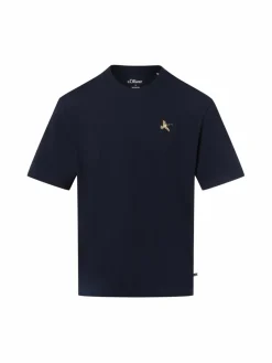 s.Oliver Shirts<Herren T-Shirt marine uni