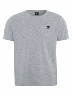 Polo Sylt Shirts<Herren T-Shirt hellgrau grau uni