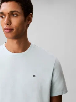 Calvin Klein Jeans Shirts<Herren T-Shirt hellblau uni