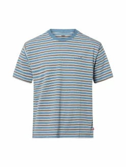 Levi's Shirts<Herren T-Shirt blau braun gestreift