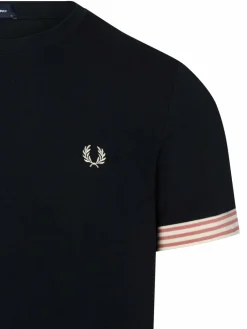 Fred Perry Shirts<Herren T-Shirt marine uni