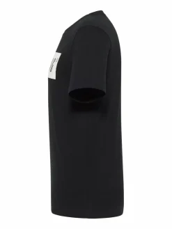 Mustang Shirts<Herren T-Shirt schwarz uni