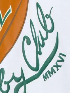 Finshley & Harding London Shirts<Herren T-Shirt weiß bedruckt